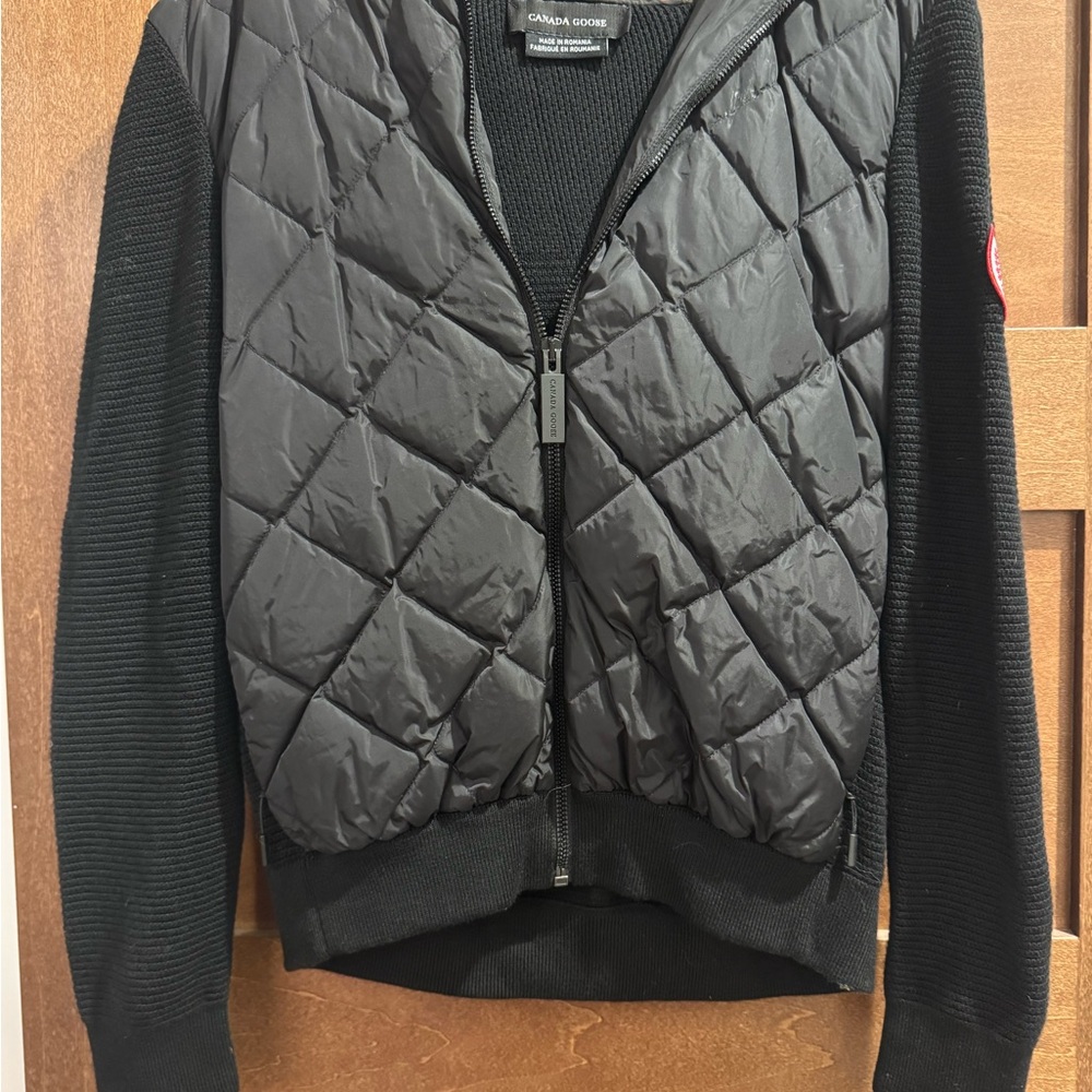 Canada Goose Black Quilted Puffer Jacket